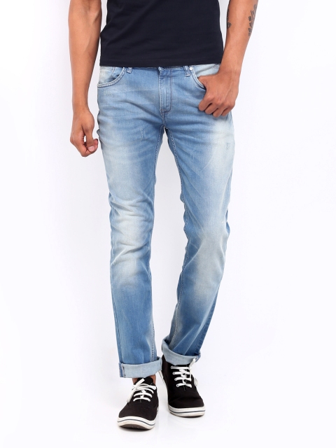 

Pepe Jeans Men Light Blue Vapour Skinny Fit Jeans