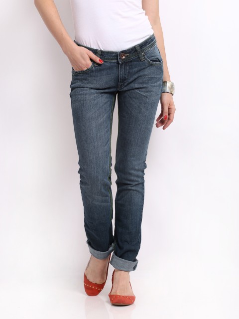 

Pepe Jeans Women Blue Frisky Slim Fit Jeans