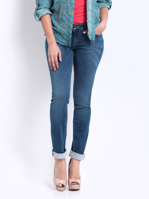 

Pepe Jeans Women Blue Frisky Slim Fit Jeans
