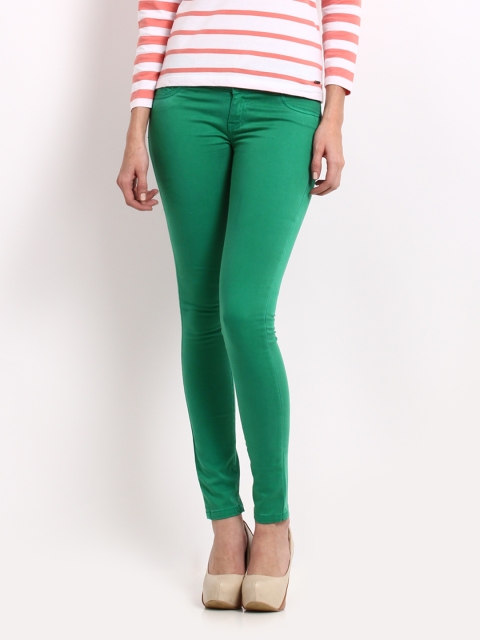 

Pepe Jeans Green Skinny Fit Jeggings