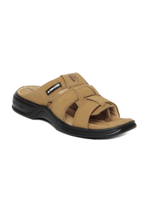 

Red Chief Men Brown Leather Sandals