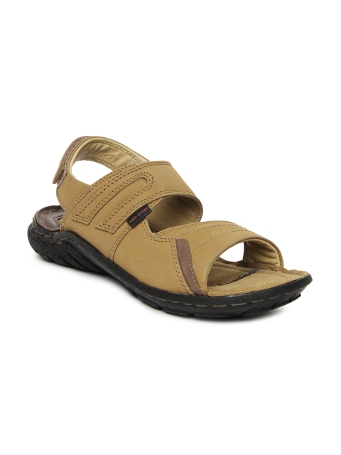 

Red Chief Men Brown Leather Sandals