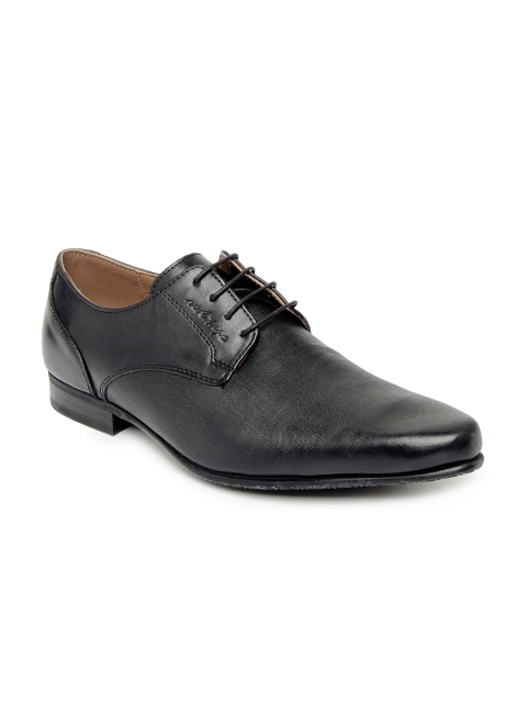 

Red Tape Men Black Leather Formal Shoes