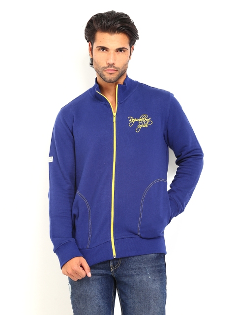 

Republic of Spiel Men Blue Boom Sweatshirt