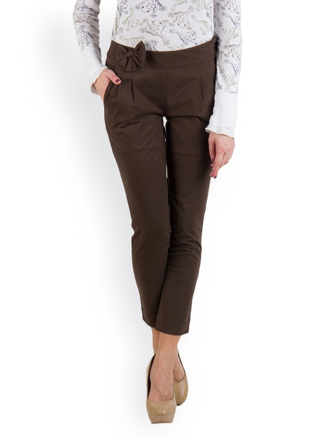 

Rider Republic Women Brown Slim Fit Trousers