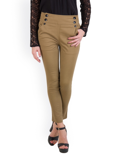

Rider Republic Women Brown Slim Fit Trousers
