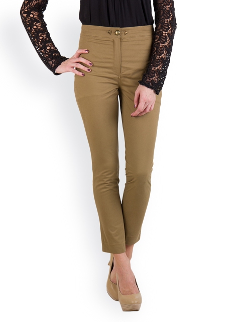 

Rider Republic Women Brown Slim Fit Trousers