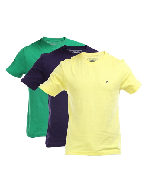 

Ruggers Men Pack of 3 T-Shirts, Yellow