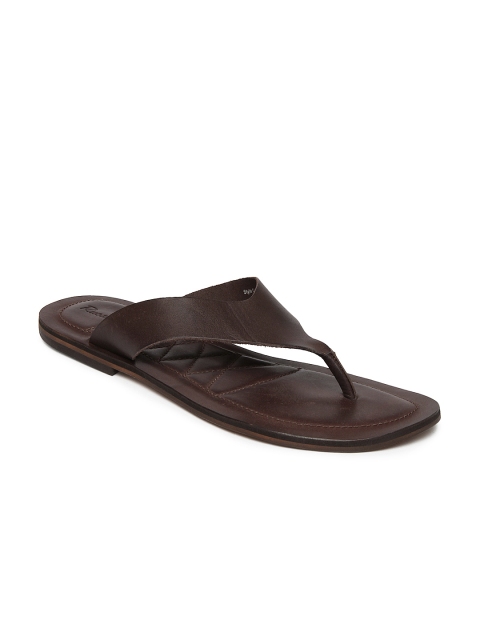 

Ruosh Men Brown Leather Sandals