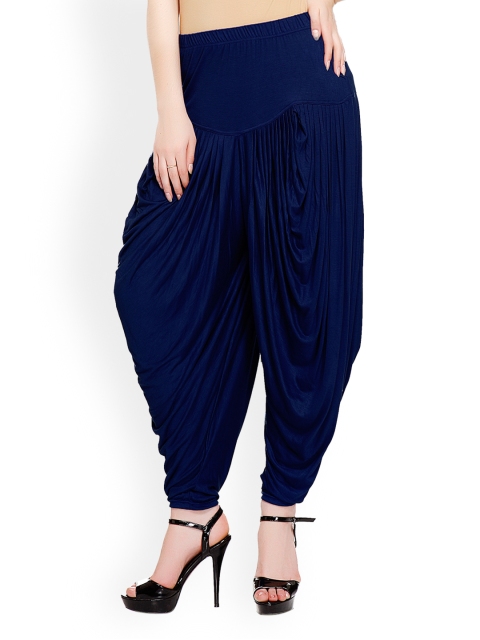 

Sakhi Sang Women Navy Harem Pants, Navy blue