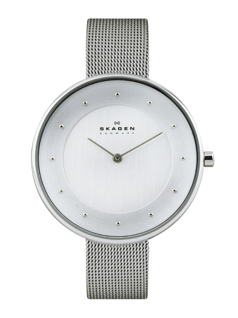 

Skagen Denmark Women Silver-Toned Analogue Watch SKW2140