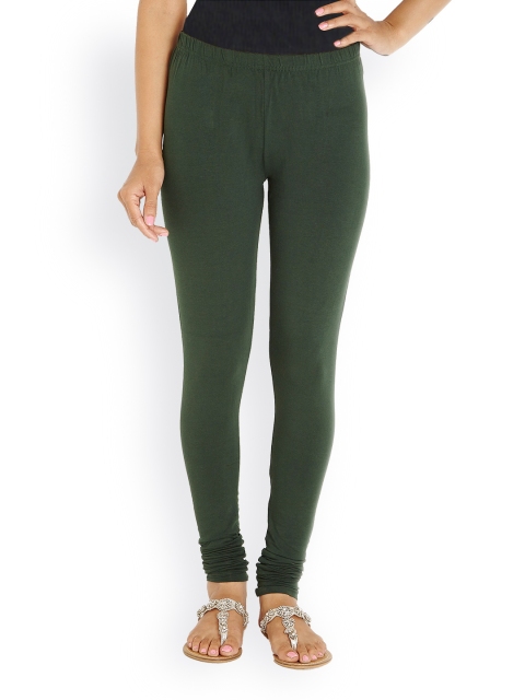 

Soch Women Green Churidar Leggings
