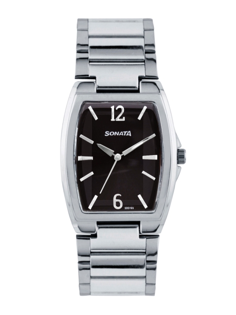 

Sonata Men Black Dial Watch 7998SM01