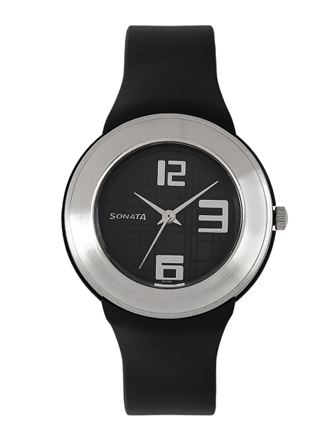 

Sonata Women Black Dial Watch