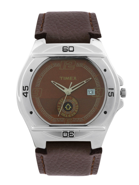 

Timex Men Brown Dial Watch EL02