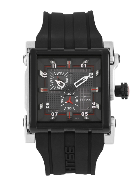 

Titan HTSE Men Black Dial Watch 1635KP02
