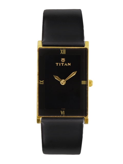 

Titan Men Black Dial Watch NC291YL03