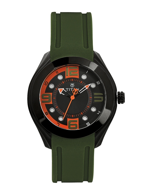 

Titan Men Gunmetal Dial Watch 9475NP01J, Grey