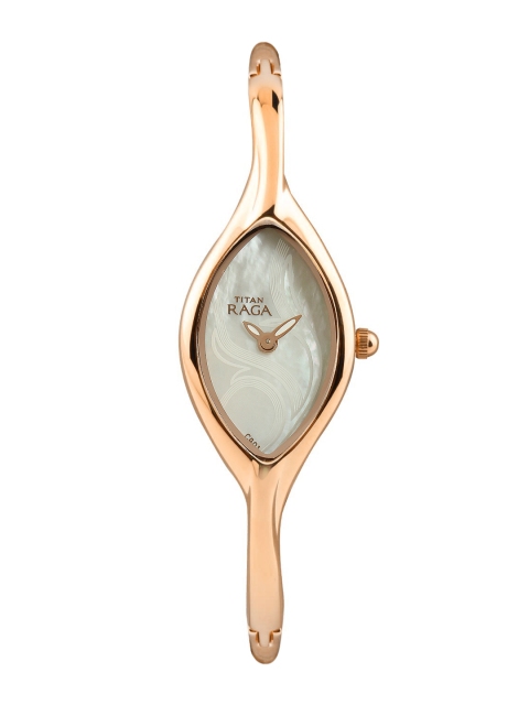 

Titan Raga Women Pearly White Dial Watch NF9701WM01J