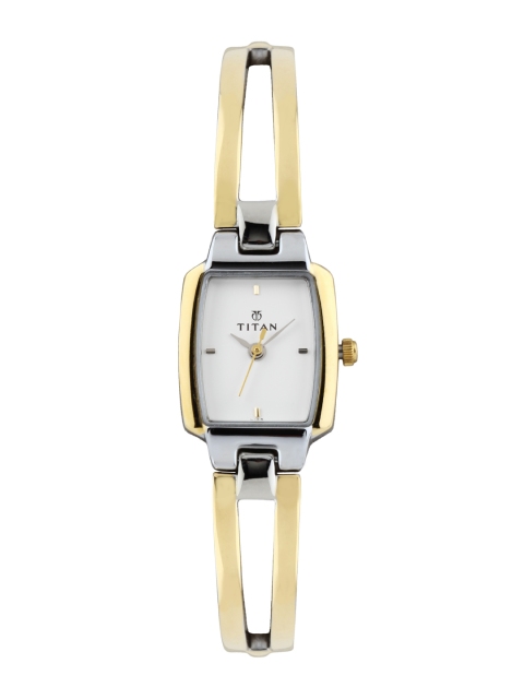 

Titan Karishma Women White Analogue watch NL2131BM01