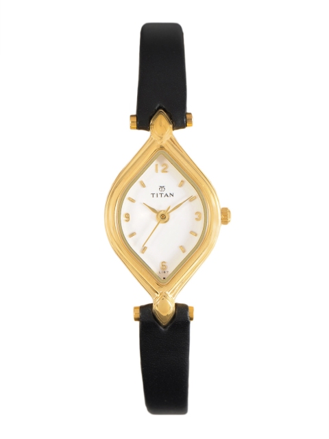 

Titan Women White Dial Watch NC9639YL04