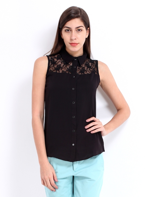 

Tokyo Talkies Women Black Top
