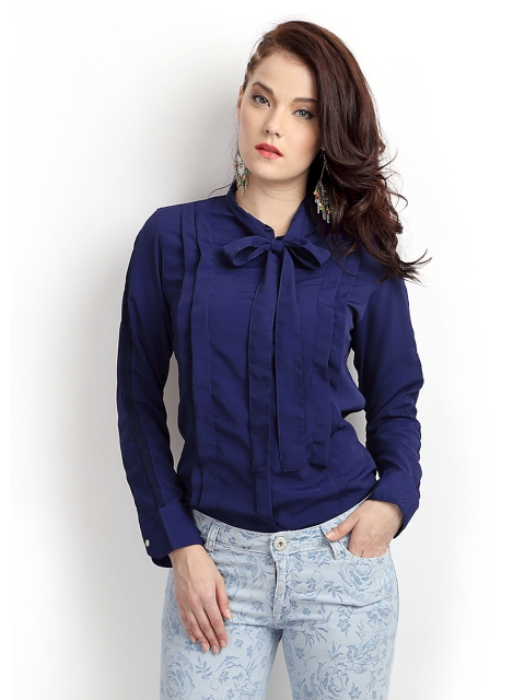 

Tokyo Talkies Women Blue Top