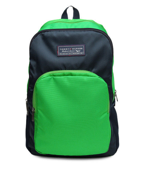 

Tommy Hilfiger Unisex Green & Navy Backpack
