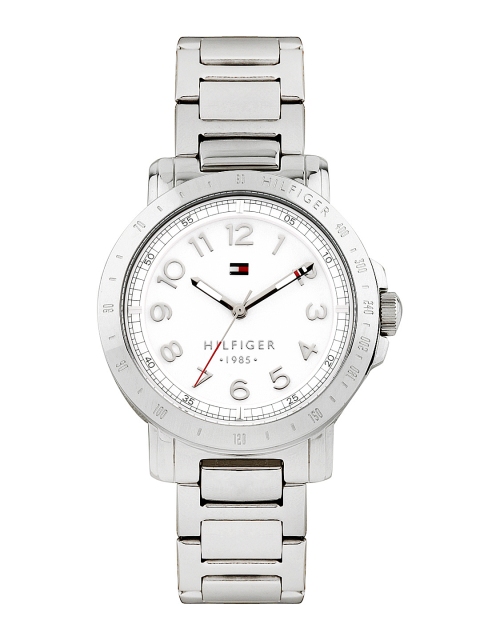 

Tommy Hilfiger Women Silver-Toned Dial Watch TH1781397J
