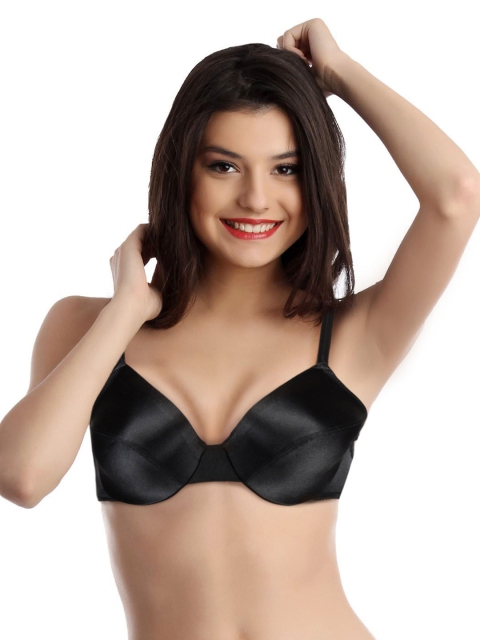 

Triumph Black Lillyets 06 Modern Wired Half Cup T-Shirt Bra 225I746