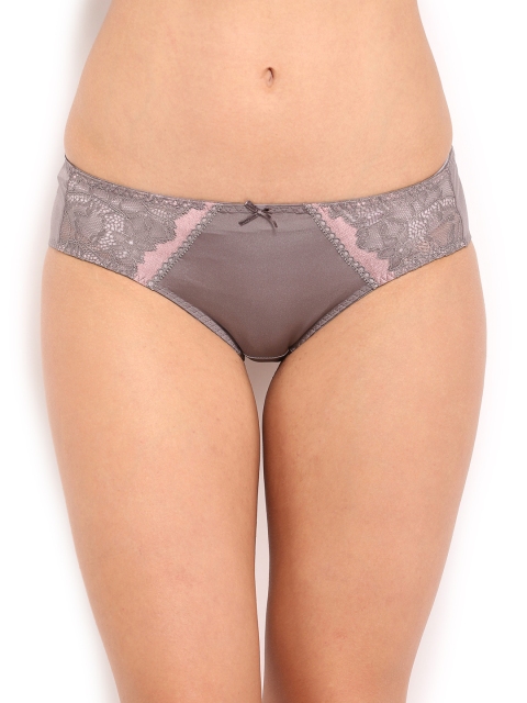 

Triumph Women Mauve Fashion 70 Modern Midi Medium Coverage Lace Brief 755I869