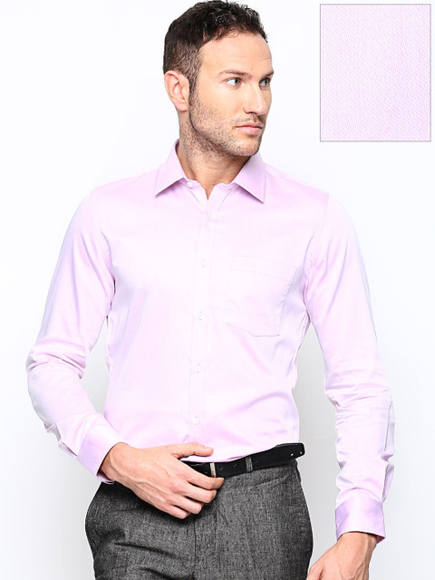 

Turtle Men Mauve Slim Fit Formal Shirt