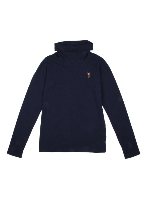 

U.S. Polo Assn. Kids Girls Navy T-shirt, Navy blue