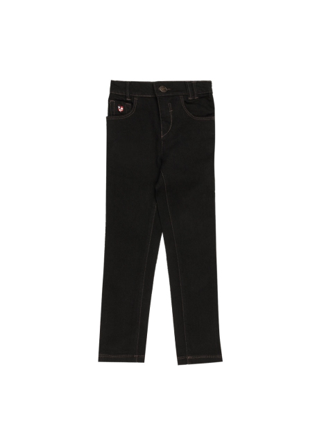 

U.S. Polo Assn. Kids Boys Black Slim Fit Jeans