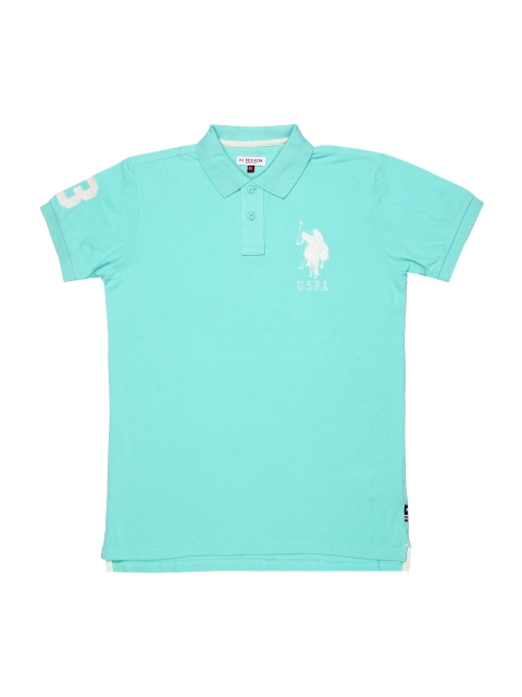 

U.S. Polo Assn. Kids Boys Blue Polo T-shirt