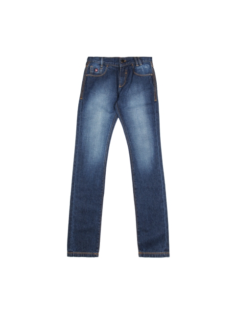 

U.S. Polo Assn. Kids Boys Blue Slim Fit Basic Jeans