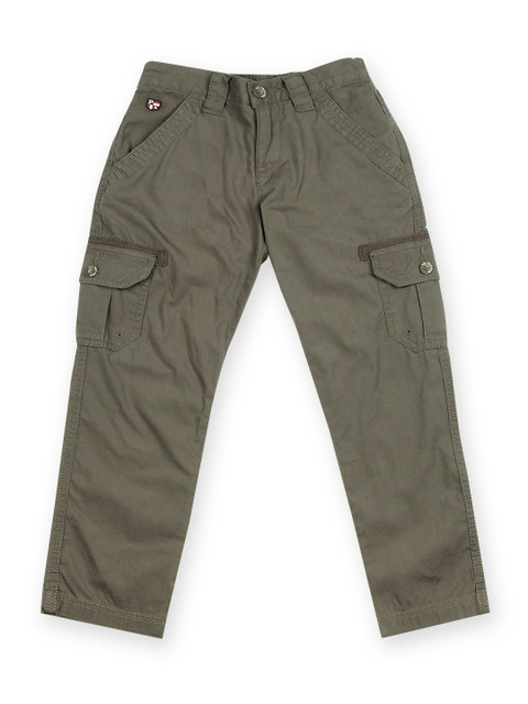 

U.S. Polo Assn. Kids Boys Brown Cargo Pants