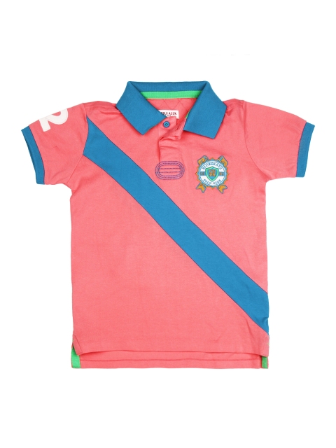 

U.S. Polo Assn. Kids Boys Pink Polo T-shirt