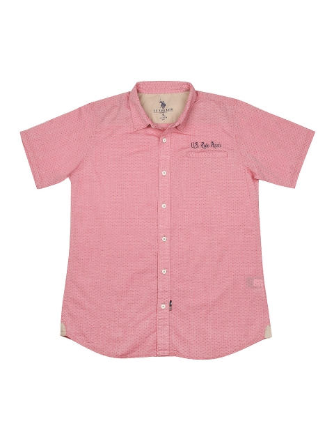 

U.S. Polo Assn. Kids Boys Pink Shirt