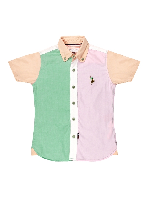 

U.S. Polo Assn. Kids Boys Multi-Coloured Shirt