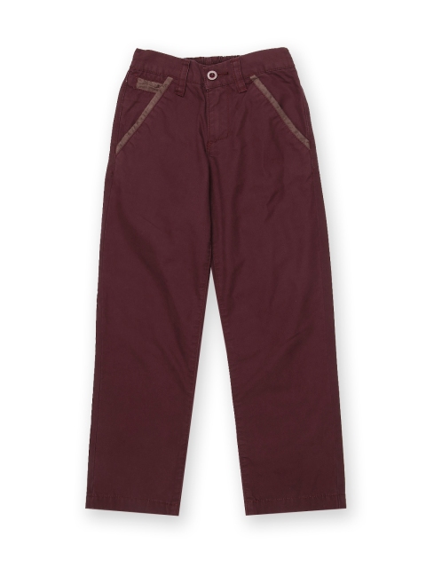 

U.S. Polo Assn. Kids Boys Burgundy Trousers