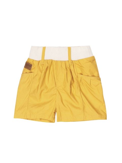 

U.S. Polo Assn. Kids Girls Mustard Yellow Shorts