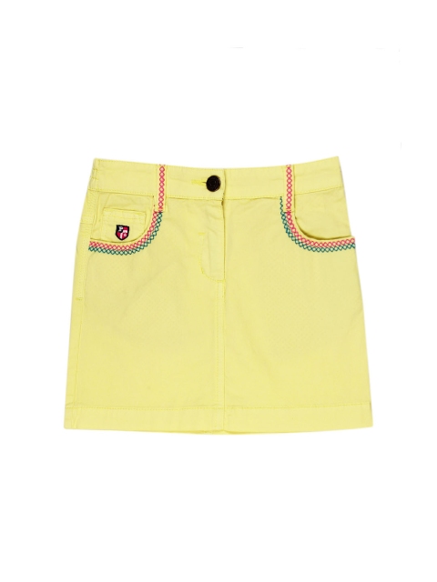 

U.S. Polo Assn. Kids Girls Yellow Skirt