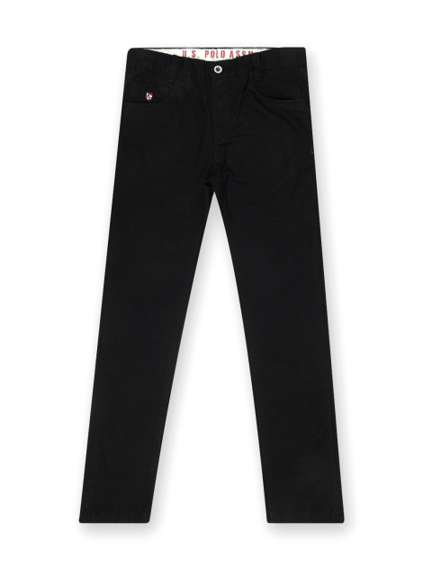 

U.S. Polo Assn. Kids Unisex Black Trousers