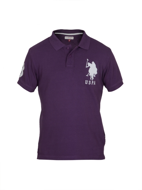 

U.S. Polo Assn. Kids Unisex Purple T-shirt
