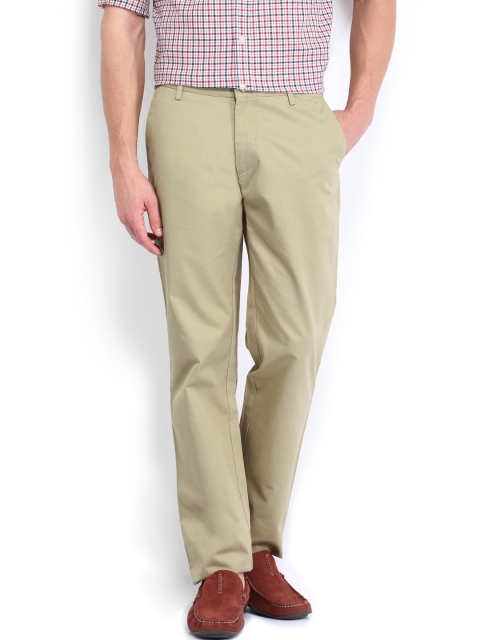 

U.S. Polo Assn. Men Beige Tapered Fit Trousers