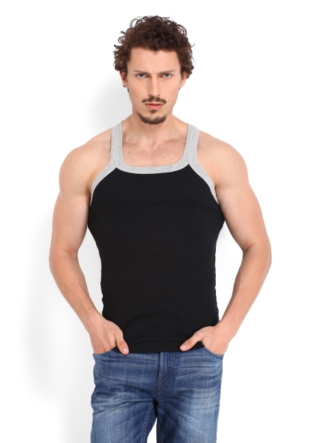 

U.S. Polo Assn. Men Black Innerwear Vest I027-002-P1