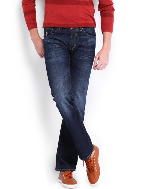 

U.S. Polo Assn. Denim Co. Men Blue Slim Straight Fit Jeans