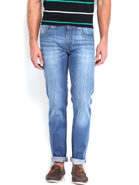 

U.S. Polo Assn. Denim Co. Men Blue Slim Tapered Fit Jeans