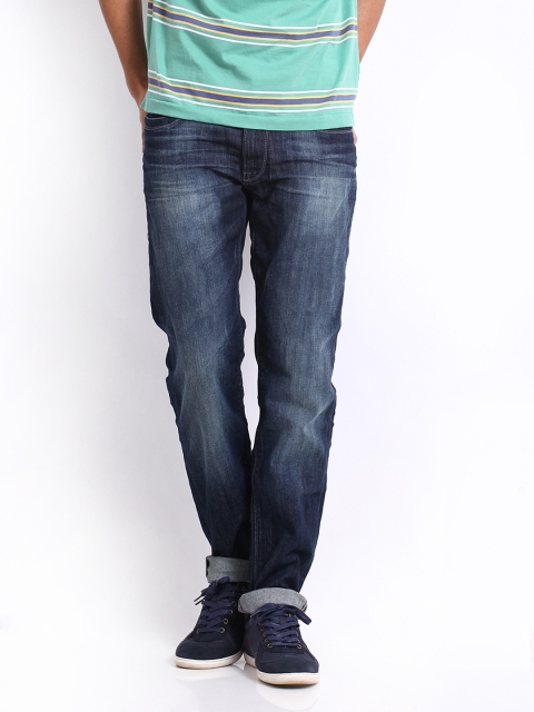 

U.S. Polo Assn. Denim Co. Men Blue Slim Tapered Fit Jeans